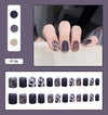 12 Sizes-24 Pcs Press On Nails R121