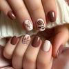 12 Sizes-24 Pcs Press On Nails W1805