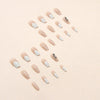 12 Sizes-24 Pcs Press On Nails Z557