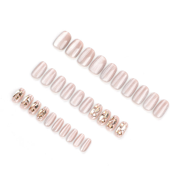 12 Sizes-24 Pcs Press On Nails GN032