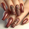 12 Sizes-24 Pcs Press On Nails Y480