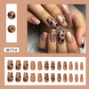 12 Sizes-24 Pcs Press On Nails W1714