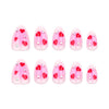 12 Sizes-24 Pcs Press On Nails JP3632