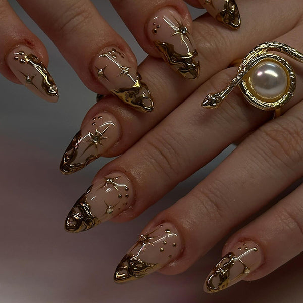 12 Sizes-24 Pcs Press On Nails Z926
