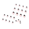 12 Sizes-24 Pcs Press On Nails JP1100