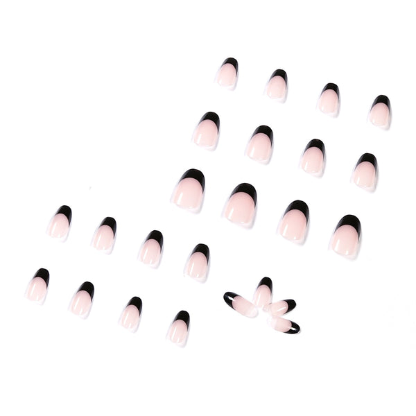 12 Sizes-24 Pcs Press On Nails JP1100