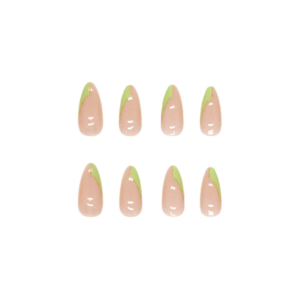 12 Sizes-24 Pcs Press On Nails W195