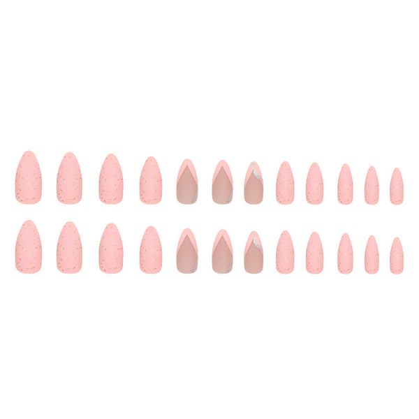 12 Sizes-24 Pcs Press On Nails W778