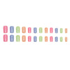 12 Sizes-24 Pcs Press On Nails W1391