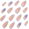 12 Sizes-24 Pcs Press On Nails JP4406