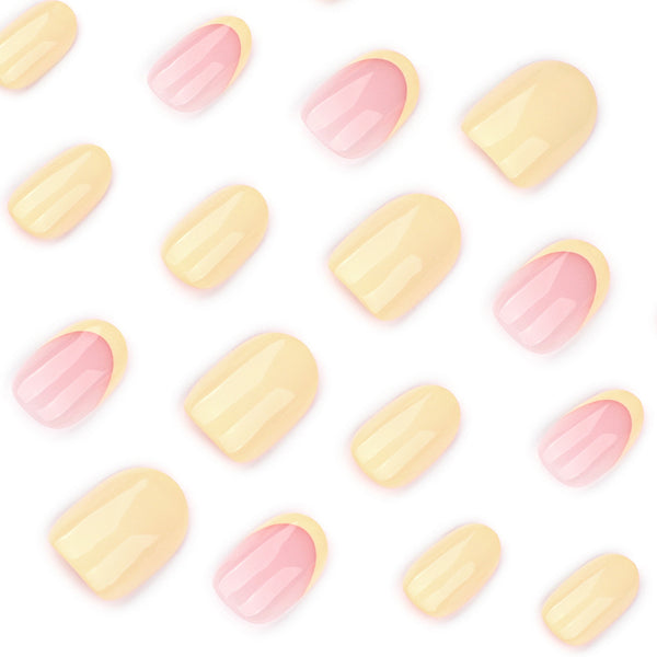 12 Sizes-24 Pcs Press On Nails JP4376
