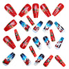 12 Sizes-24 Pcs Press On Nails Y1193