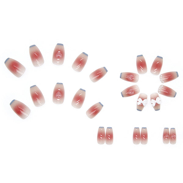 12 Sizes-24 Pcs Press On Nails Z287