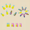 12 Sizes-24 Pcs Press On Nails Y732