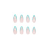12 Sizes-24 Pcs Press On Nails W200