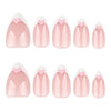 12 Sizes-24 Pcs Press On Nails JP3937
