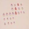 12 Sizes-24 Pcs Press On Nails Z862