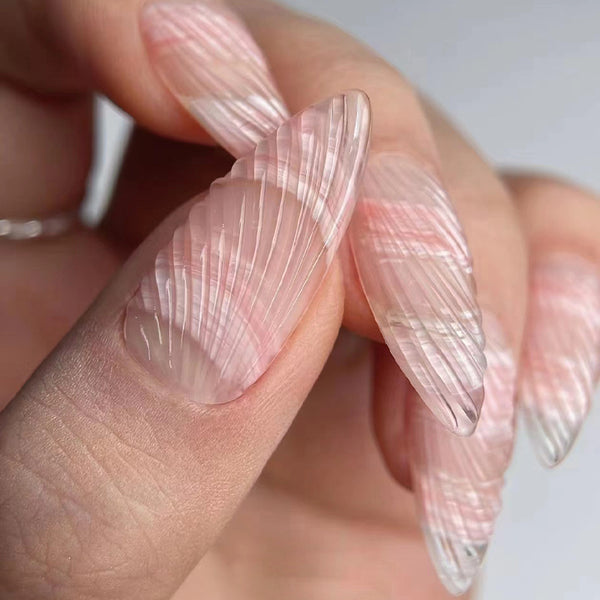 12 Sizes-24 Pcs Press On Nails W1765