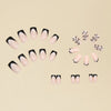 12 Sizes-24 Pcs Press On Nails Y024