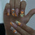 12 Sizes-24 Pcs Press On Nails W1246