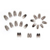 12 Sizes-24 Pcs Press On Nails R653