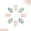 12 Sizes-24 Pcs Press On Nails C1169