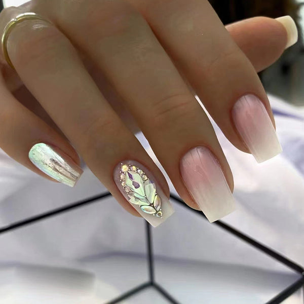 12 Sizes-24 Pcs Press On Nails Z623