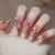 12 Sizes-24 Pcs Press On Nails R424