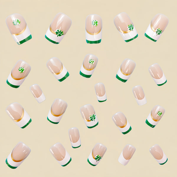 12 Sizes-24 Pcs Press On Nails Y529-2