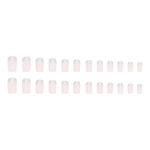 12 Sizes-24 Pcs Press On Nails W460