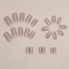 12 Sizes-24 Pcs Press On Nails W1197