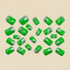 12 Sizes-24 Pcs Press On Nails Y1519