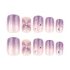 12 Sizes-24 Pcs Press On Nails JL0688