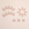 12 Sizes-24 Pcs Press On Nails W1230