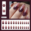 12 Sizes-24 Pcs Press On Nails W2012