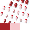 12 Sizes-24 Pcs Press On Nails JP1919