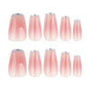 12 Sizes-24 Pcs Press On Nails JP4104