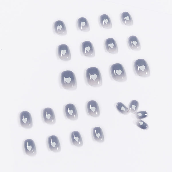 12 Sizes-24 Pcs Press On Nails JP1052