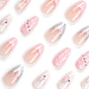 12 Sizes-24 Pcs Press On Nails JP3038