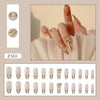 12 Sizes-24 Pcs Press On Nails Z162