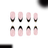 12 Sizes-24 Pcs Press On Nails C1399