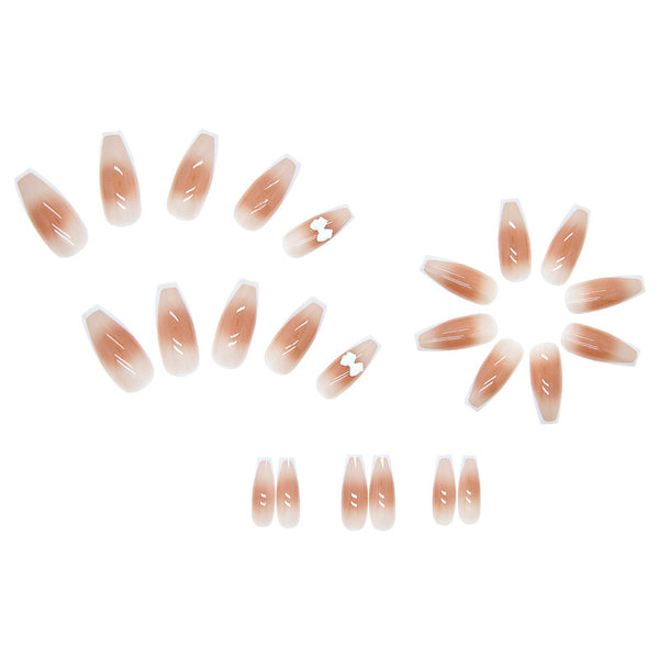 12 Sizes-24 Pcs Press On Nails Z224