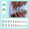 12 Sizes-24 Pcs Press On Nails Z768