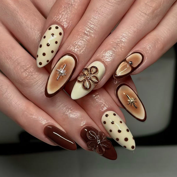 30 Pcs Press On Nails Z1227