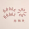 12 Sizes-24 Pcs Press On Nails W1233