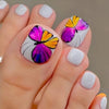12 Sizes-24 Pcs Press On Nails Y826