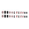 12 Sizes-24 Pcs Press On Nails W968