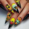 12 Sizes-24 Pcs Press On Nails Y557