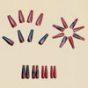 12 Sizes-24 Pcs Press On Nails Y907