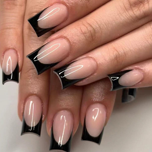 12 Sizes-24 Pcs Press On Nails C496